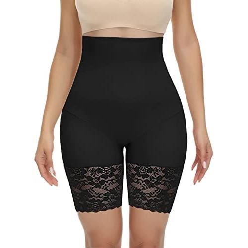 Adicloz Culotte Ventre Plat Short Cycliste Femme Sous Jupe, Culotte Gaine Taille Haute Ventre Plat Invisible, Panty Culottes Sculptantes Anti Frottement Cuisse Shapewear Minceur Body Shaper