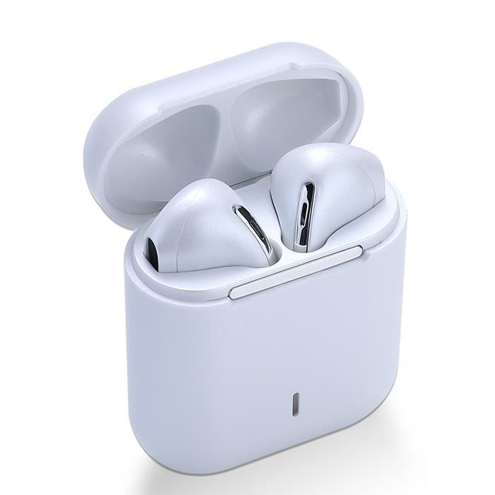 Ecouteur Bluetooth 5,0 Sans Fil Sport Casque bluetooth HiFi Stéréo  Oreillette Bluetooth pour Android iOS Blanc Cadeaux - Cdiscount TV Son Photo