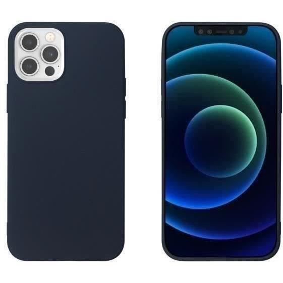 MYWAY COQUE COLORED TPU BLEU IPHONE 12/12 PRO