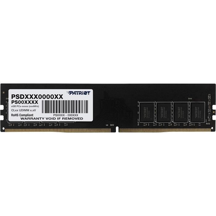 Kit Mémoire RAM PATRIOT Signature Line 2x16Go DDR5 5600 MHz