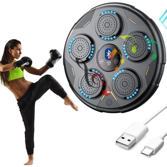 Music Boxing Machine Intelligente Bluetooth LED Gants De Boxe Jouet Interactif Sport Fitness Music Boxing Machine Intelligente Bluetooth LED Gants De Boxe Jouet Interactif Sport Fitness