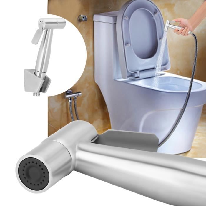 Bidet,Pulvérisateur De Bidet De Toilette Portable Noir, Robinet De