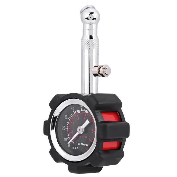 Mini jauge de pression atmosphérique portable, baromètre précis pour ballons de volley, football et basket – lecture claire, compact et robuste