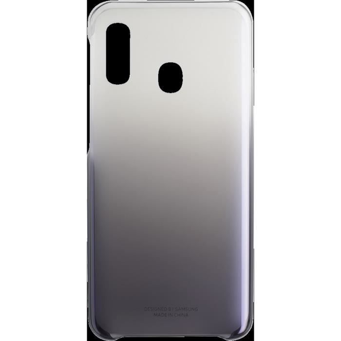 Coque arriere Evolution Galaxy A20e Noir
