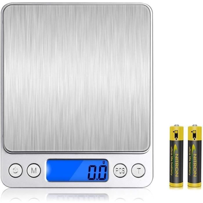 Cuisine & Maison Balances de cuisine Blanc NIFOGO Balance Cuisine Electronique F