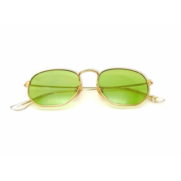 Lunettes de soleil homme octogonale sales