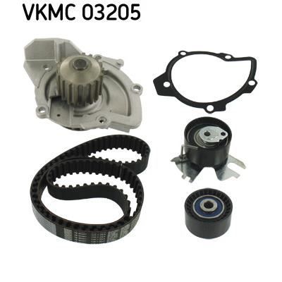 SKF Kit de distribution + pompe à eau VKMC 03205