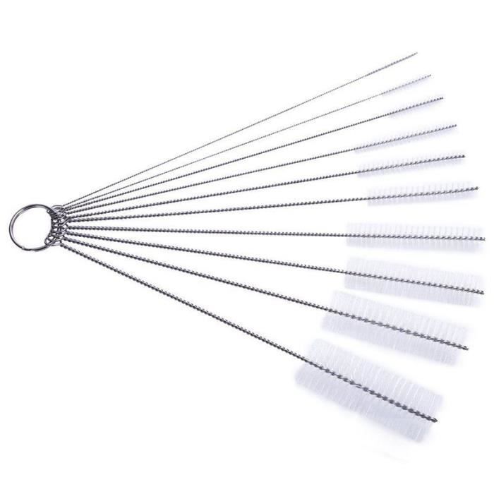Brosses De Nettoyage En Nylon Brosse A Tube A Essai Outil Pour Nettoyage De Tubes Blanc Paquet De 10 Achat Vente Nettoyage Carafe Brosses De Nettoyage En Nyl Cdiscount