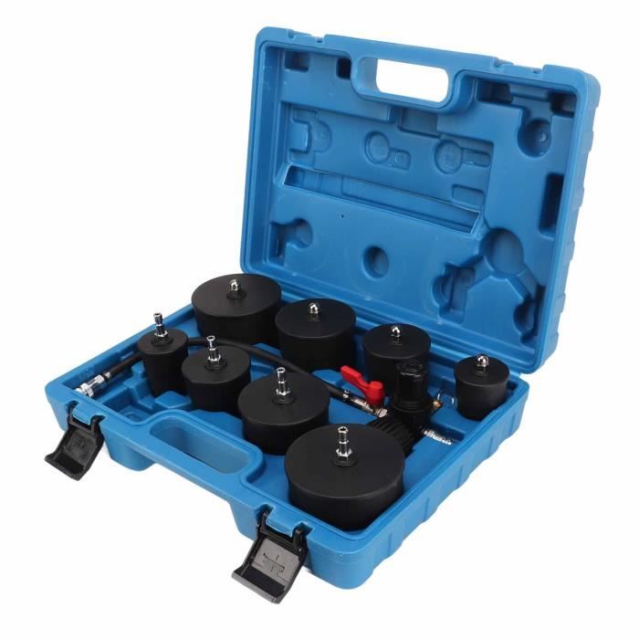 Testeur De Fuite Turbo - Kit Complet Avec Manomètre Et Adaptateurs Pour Voitures Et Camions