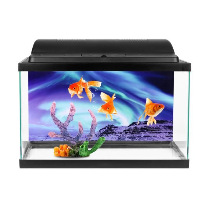 3D Self-Adhesive Fish Tank Background Sticker – Aquarium Landscape Decor, Home Accent