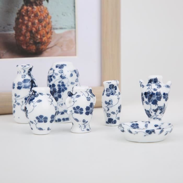 Vase Miniature Pour Maison De Poupée à L'Échelle 1:12 - Design Décoratif, Neuf Origine Chine