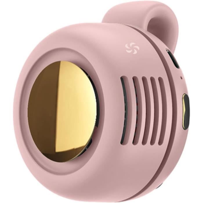 Baceyong Ventilateur Clip Portable Pour Poussette - Rotatif 360° USB Rechargeable, Vert/Rose/Bleu/Blanc
