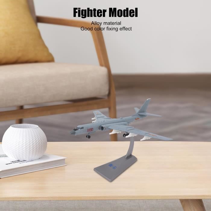 Avion Alliage 1/100 Marine Française Maquette D'avion Rafale Marine Française En Alliage - Échelle 1/100 Avec Support - Modèle Détaillé Pour Collection Ou Décoration Bureau