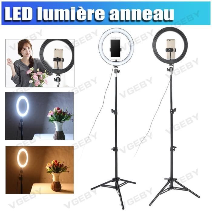 LED Lumière Anneau avec Trépied, Selfie LED Ring Light pour Vidéo/Photo/Maquillage Lampe Annulaire Vente Chaude