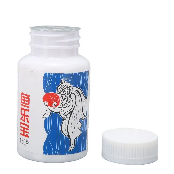 Comparer les prix de Vvikizy Conditionneur d'eau d'aquarium Conditionneur d'eau professionnel pour Aquarium, 150 pièces, élimine animalerie traitement