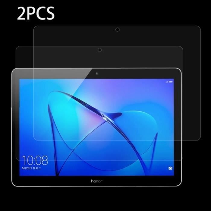 Verre trempé Tablette Huawei 2 PCS MediaPad T3 10 9,6 pouces de 0,3 mm 9H  dureté surface plein écran Protecteur d'écran - Cdiscount Informatique