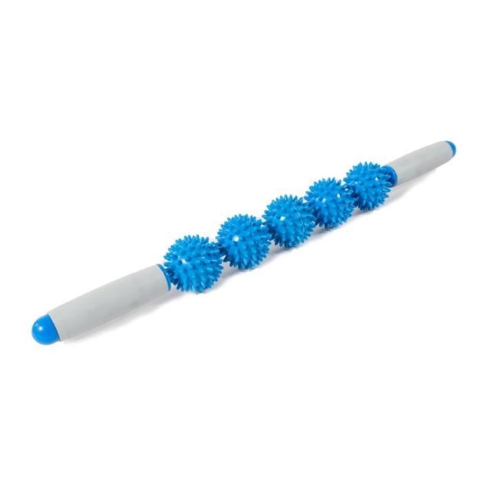Mini Rouleau de Libération Myofasciale avec Poignées Spike - Rouge BOXPT EQUIPMENT