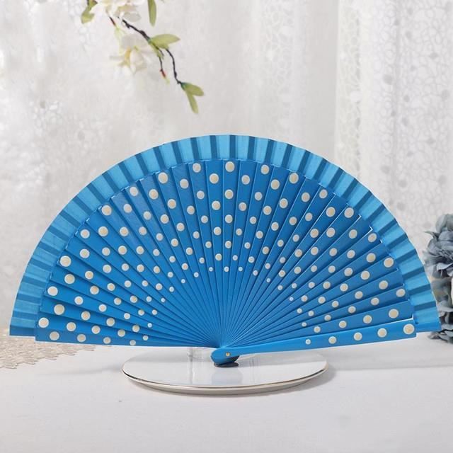8 éventails Ronds Pliables Motifs Fruits - Mini Ventilateurs De Poche Pour L'été - 9