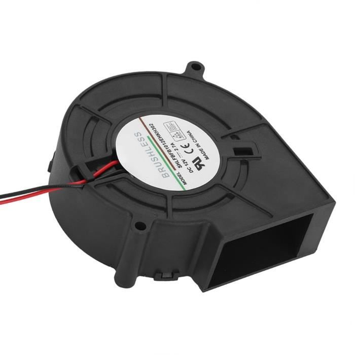 Souffleur d'Air de Cale Marin en Ligne 12V 3 po Ventilateur de