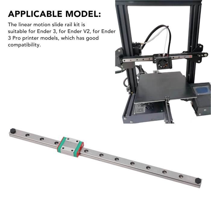 Rail Kit For Computer Kit de rail linéaire X Axes Kit de Mise à Niveau de Rail X Axes Kit de ...