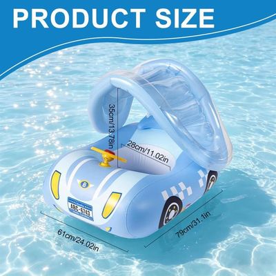 Piscine Bebe Bouée Bébé Piscine Avec Volant Et Klaxon - 1-5 Ans - PVC Piscine Bebe Bouée Bébé Piscine Avec Volant Et Klaxon - 1-5 Ans - PVC