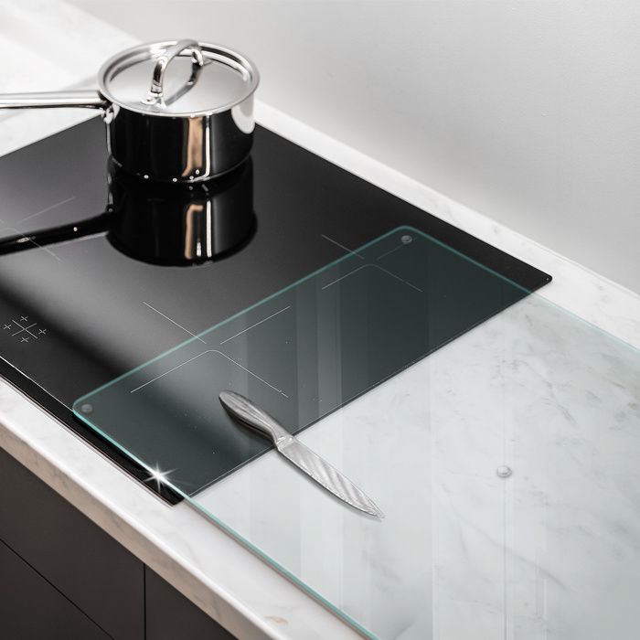 Tulup Planche De Cuisine En Verre 80x52 - Café Et Un Cadeau