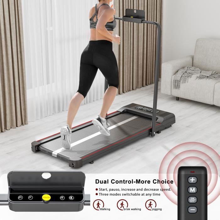 Tapis De Course Pliable Superun - Inclinaison 6%, Charge Max 158kg, Contrôle APP, Moteur Silencieux 2573W - 11