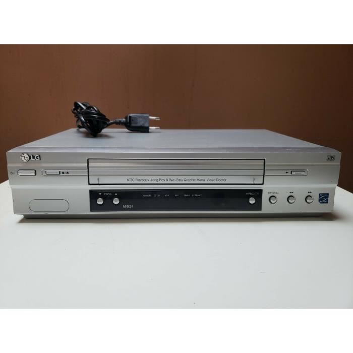 LG MG24 VHS K7 VCR / NTSC Pal Secam VHS Cassette