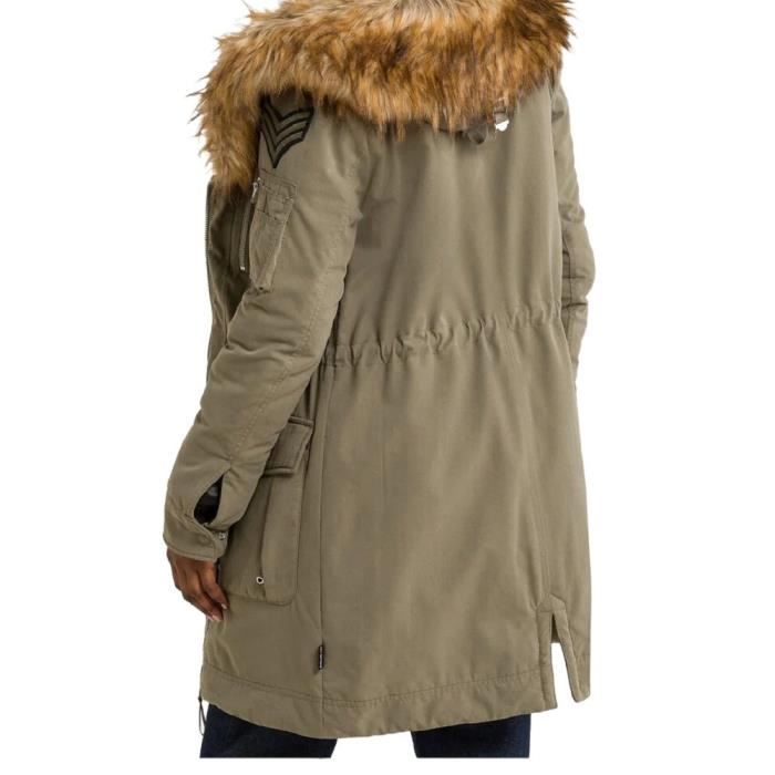 Parka schott femme kaki cheap