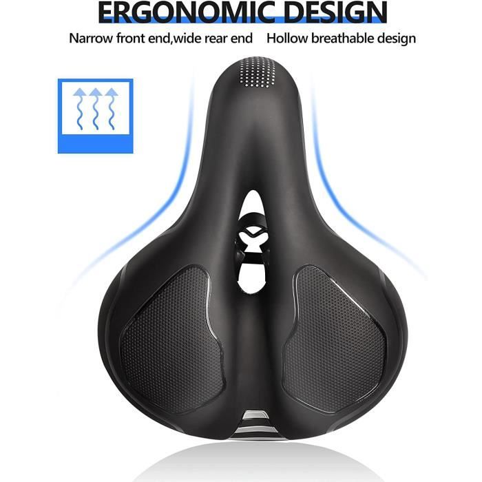 Selle Vtt Confort Homme Selle De Vélo,Ergonomique Imperméable Et