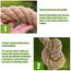 Griffage De Chat Corde De Sécurité Extérieure 30 / 35MM Corde De Jute Naturelle Accessoires De Bricolage À La Main Size : 30mm/5m 5-10M Décoration De La Maison DLYDSS Corde De Chanvre 