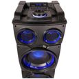Enceinte Ibiza Standup 308 - Noir - Bluetooth - 300W - Effets LED-2