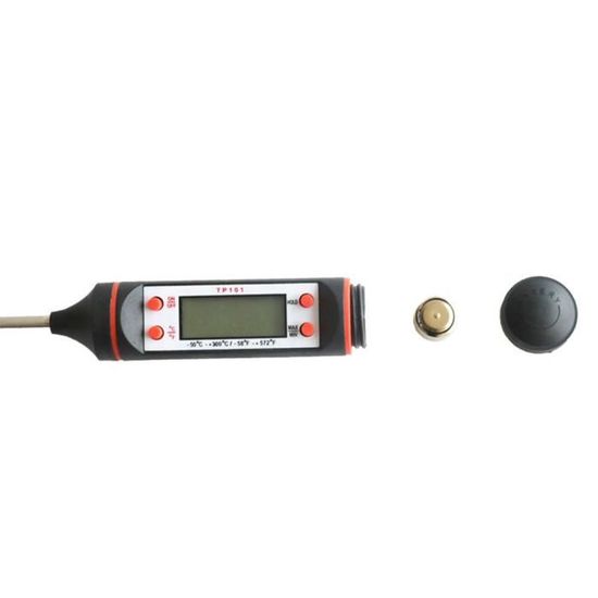 Thermomètre Numérique Pour Climatisation Auto - Mesure -50°C à +300°C - Affichage LCD - Pile Incluse