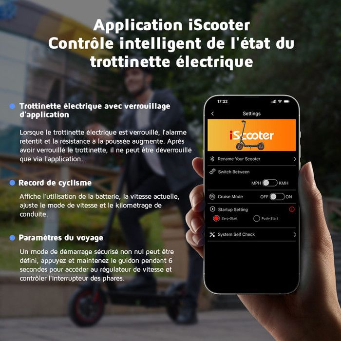NAVEE V25 Trottinette Électrique Adulte - Autonomie 25 km, 25 km/h NAVEE V25 Trottinette Électrique Adulte - Autonomie 25 km, 25 km/h
