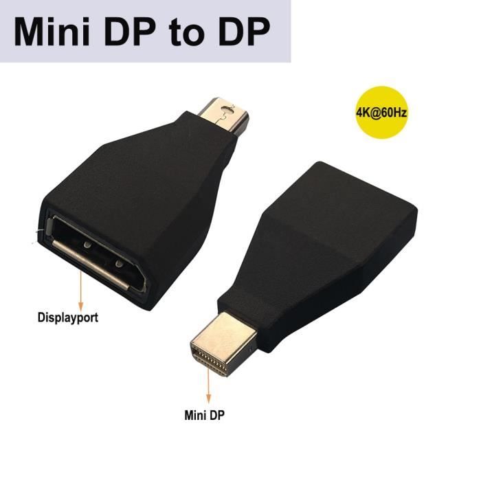 Adaptateur Displayport 1.2 vers HDMI femelle