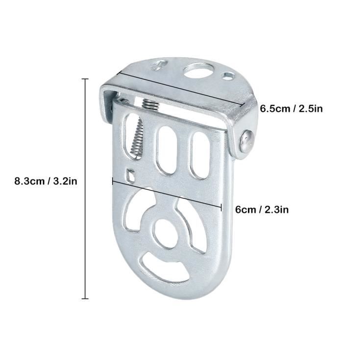 Repose-pieds Enfant Pour Vélo CEASELESLY - Siège Arrière Avec Pédales, Taille L