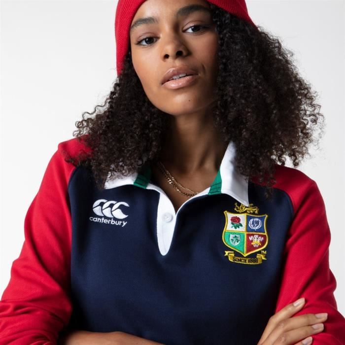 Polo manche longue rugby 2025