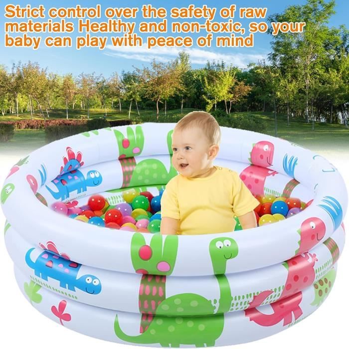 Nofaner Piscines Gonflable Enfants, Piscines et bassins pour Enfants Ronde,  Piscinette Pataugeoire, Piscine Bebe Intérieure et E30