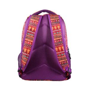 Sac à Dos Scolaire 3 Pièces (cartable + Sac Déjeuner + Trousse) Motif Cerises - Pour Fille Primaire