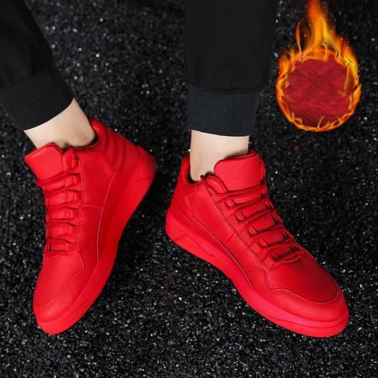 Basket velcro sale homme