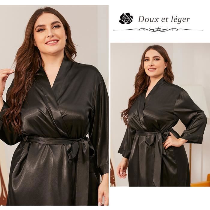 Kimono femme nuit grande taille 2025