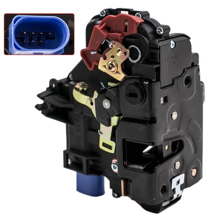 Serrure Droite Pour Porte Coulissante VW Transporter Caravelle - Réf. 7E0843654BS - Neuf Avec Garantie 2 Ans