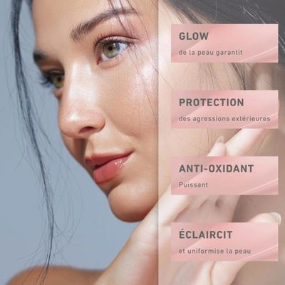 pure white glutathione 1000mg Eric Favre - Pure White + Glutathion 1000mg - Antioxydant ultra-concentré -  Peau éclatante - Programme 10J - Myrtille - Cdiscount Santé