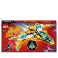 LEGO® NINJAGO 71770 Le Jet Dragon d’Or de Zane, Jouet d'Avion et Figurines pour Enfants-5