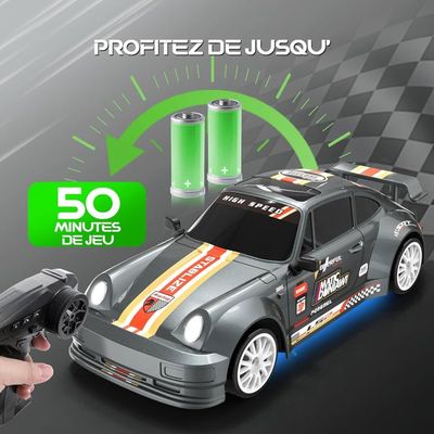 Jouet 45km/h 2.4ghz Voiture Télécommandée Drift 1:24 - 45 Km/h - 2,4