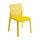 Chaise de jardin jaune