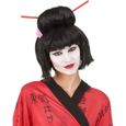Perruque Geisha noire femme - Marque 230672 - Accessoire de déguisement - Intérieur-0