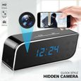 Caméra Espion Réveil HD 720P WiFi Video Enregistreur Caméscope pour iPhone Android-0