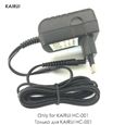 Chargeur électrique pour tondeuse à cheveux professionnelle KaiRui HC-001, adaptateur d'origine-0