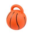 Jouet Pour Chien "ballon De Basket" 20cm Orange - Paris Prix-0